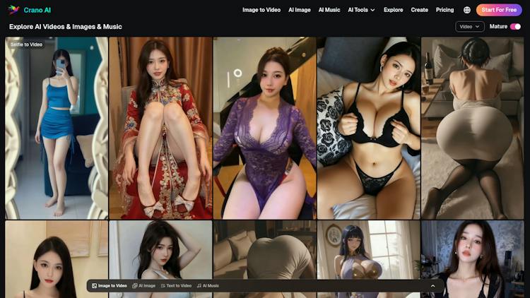 Crano AI - NSFW Video and Image Generator
